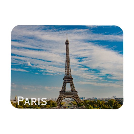 Magnet Flexible Tour Eiffel à Paris (Horizontal)