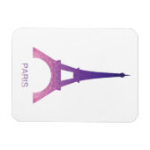 Magnet Flexible Tour Eiffel Abstraite (Horizontal)