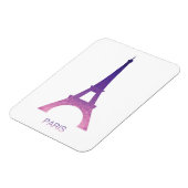 Magnet Flexible Tour Eiffel Abstraite (Côté Gauche)