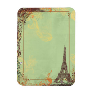 Magnet Flexible Tour Eiffel en vert