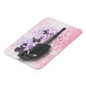 Magnet Flexible Tour Eiffel & papillons (Côté Gauche)