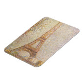 Magnet Flexible Tour Eiffel par Georges Seurat (Côté Gauche)