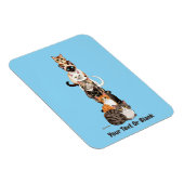 Magnet Flexible Tour Feline Cat-Er-Pillar (Côté Droit)