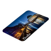 Magnet Flexible Tour TV et île musée à Berlin, Allemagne (Côté Gauche)