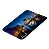 Magnet Flexible Tour TV et île musée à Berlin, Allemagne (Côté Gauche)