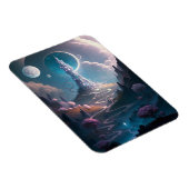 Magnet Flexible Tour Whimsical Paysage Imaginaire Art (Côté Droit)