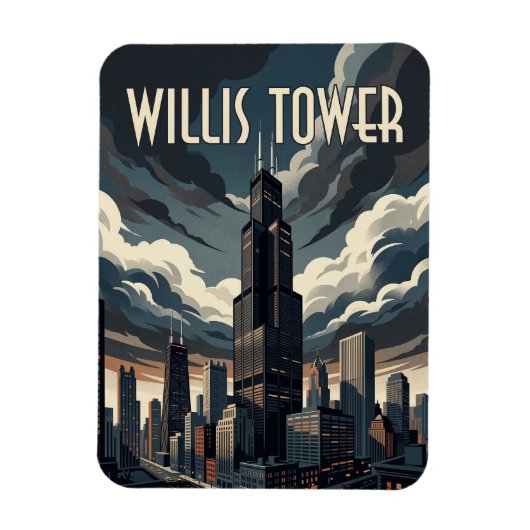 Magnet Flexible Tour Willis (Vertical)