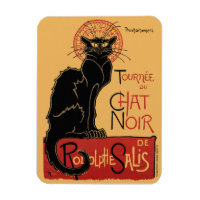 Tournée du Conversation Noir France Poster vintage