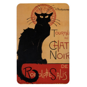 Magnet Flexible Tournée du Conversation Noir, Théophile Steinlen
