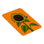 Magnet Flexible Tournesol orange (Côté Droit)