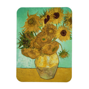 Magnet Flexible Tournesols de Vincent van Gogh  , 1888