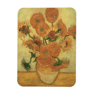 Magnet Flexible Tournesols de Vincent van Gogh , 1889