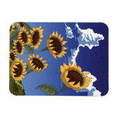 Magnet Flexible Tournesols en été (Horizontal)