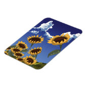 Magnet Flexible Tournesols en été (Côté Gauche)