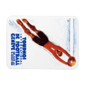 Magnet Flexible Tournoi de football 1930 (Horizontal)