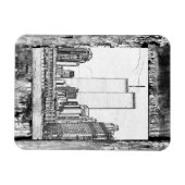 Magnet Flexible Tours jumelles (Horizontal)