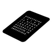 Magnet Flexible Tout ce que j'aime (Côté Gauche)