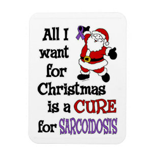 Magnet Flexible Tout Ce Que Je Veux Pour Noël...Sarcoidose