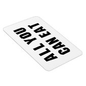 MAGNET FLEXIBLE TOUT CE QUE VOUS POUVEZ MANGER (Côté Droit)