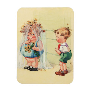 Magnet Flexible Tout est question d'Amour. Saint Valentin d'art vi