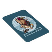 Magnet Flexible Tout est sous contrôle Bandicoot One Man Band (Côté Droit)