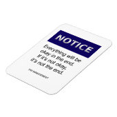 Magnet Flexible Tout ira bien, avis drôle (Côté Gauche)