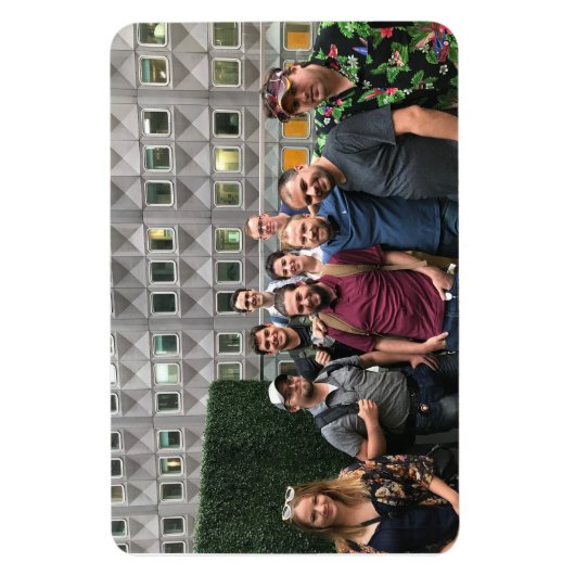 Magnet Flexible Tout Le Monde S'Amuse Ce Soir (Vertical)