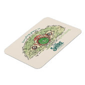 Magnet Flexible Tout pousse dans LA COMTÉ™ (Côté Gauche)