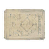 Magnet Flexible Tout sur le jeu - Baseball (Horizontal)