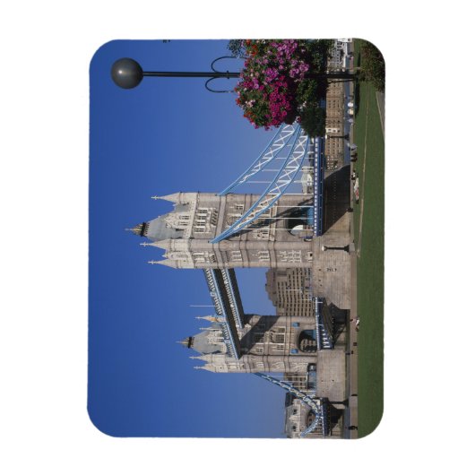 Magnet Flexible Tower Bridge, River Thames, Londres, Angleterre (Vertical)