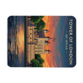 Magnet Flexible Tower of London at sunset (Horizontal)