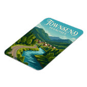 Magnet Flexible Townsend États-Unis (Côté Gauche)