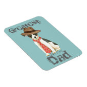 Magnet Flexible Toy Fox Terrier Papa (Côté Droit)
