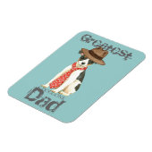 Magnet Flexible Toy Fox Terrier Papa (Côté Gauche)