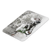 Magnet Flexible Tracteur couvert de neige (Côté Gauche)