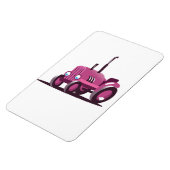 Magnet Flexible Tracteur Rose Mignon (Côté Gauche)