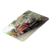 MAGNET FLEXIBLE TRAIN À VAPEUR (Côté Gauche)