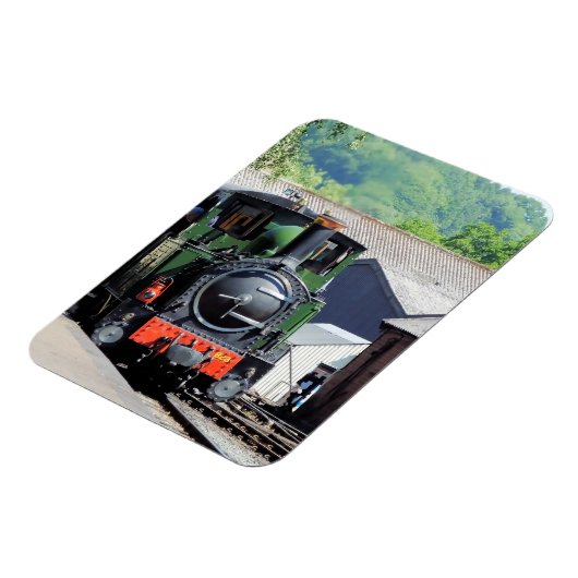 MAGNET FLEXIBLE TRAIN À VAPEUR (Côté Gauche)