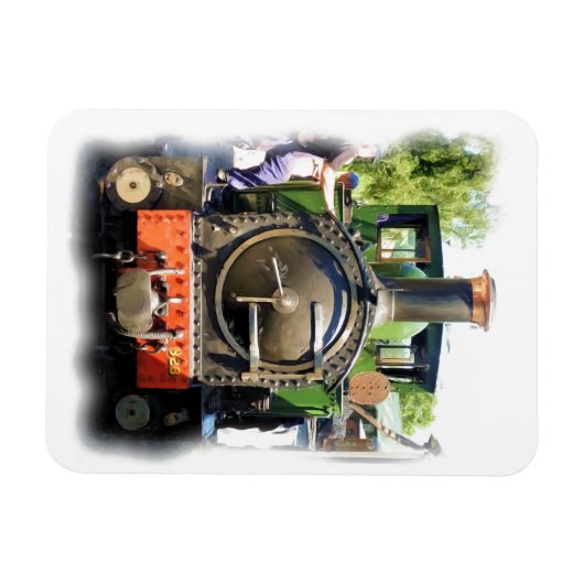 MAGNET FLEXIBLE TRAIN À VAPEUR (Horizontal)