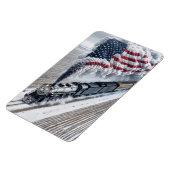 Magnet Flexible Train américain de la liberté (Côté Gauche)