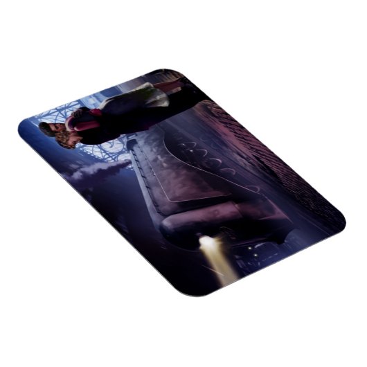 Magnet Flexible Train bleu (Côté Droit)