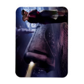 Magnet Flexible Train bleu (Vertical)