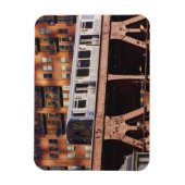 Magnet Flexible Train de Chicago à Riverbend (Vertical)