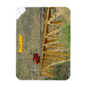 Magnet Flexible Train Équateur (Vertical)