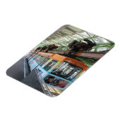 Magnet Flexible Train flottant Orange Blue Wuppertal (Côté Gauche)