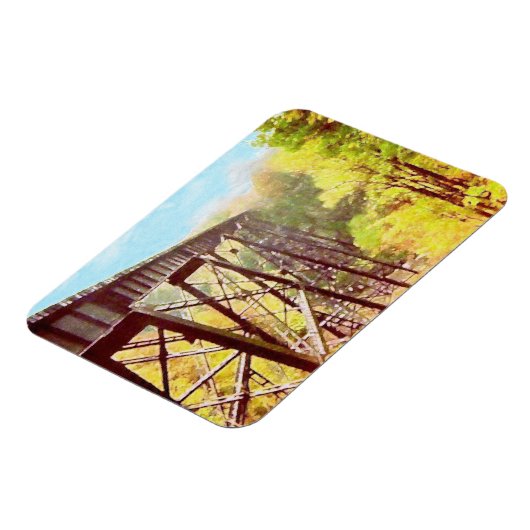 Magnet Flexible Train Trestle (Côté Gauche)