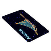 Magnet Flexible traîneau à chiens - Alaska (Côté Droit)