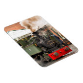 MAGNET FLEXIBLE TRAINS À VAPEUR (Côté Droit)