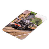 MAGNET FLEXIBLE TRAINS À VAPEUR (Côté Gauche)