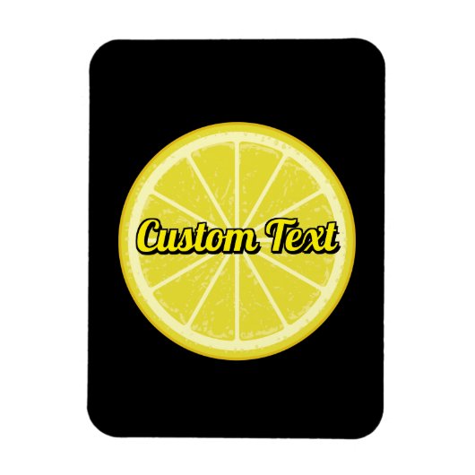 Magnet Flexible Tranche de citron (Vertical)